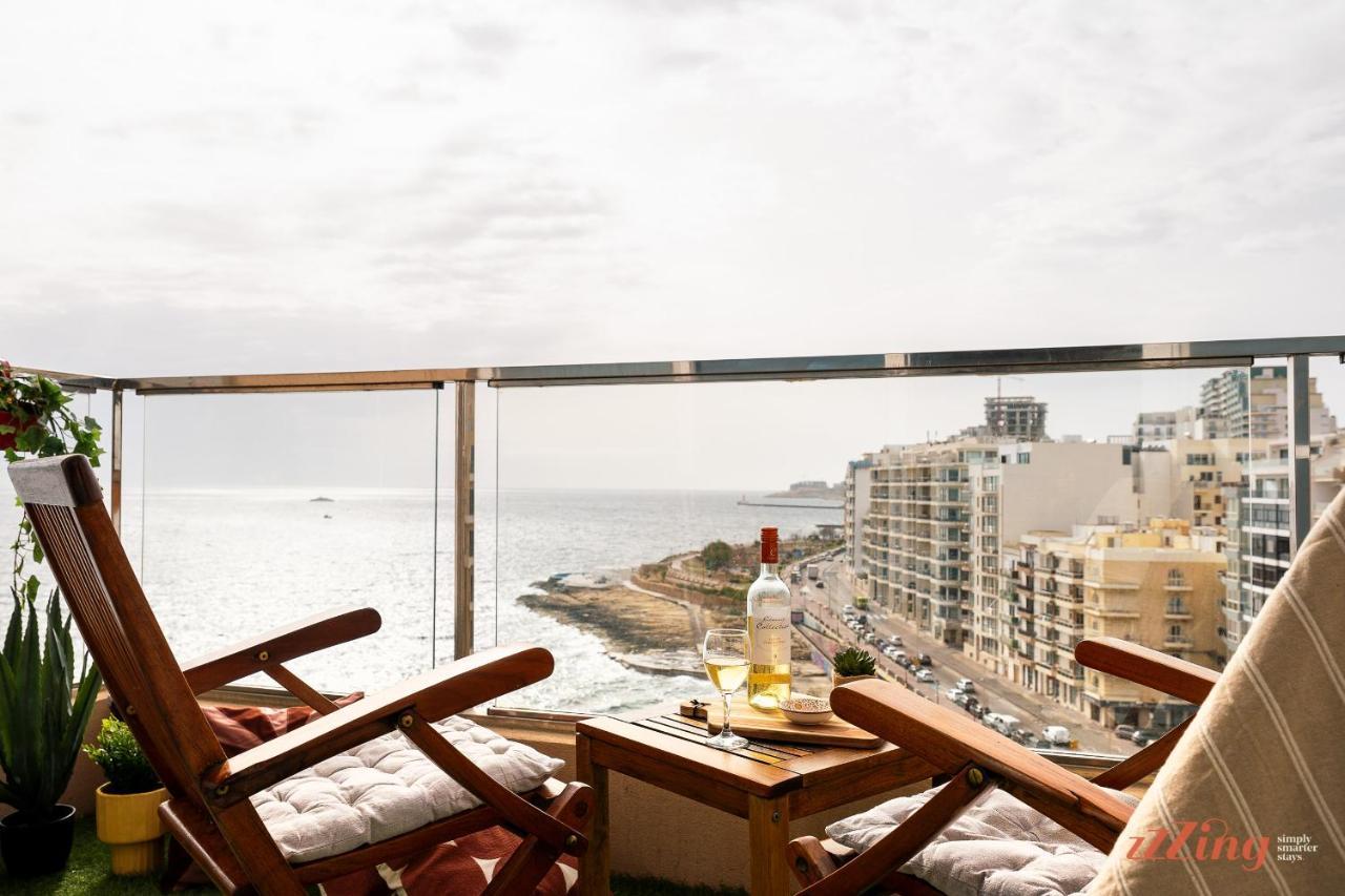 Amazing Seafront Duplex Apartment Sliema Exterior photo