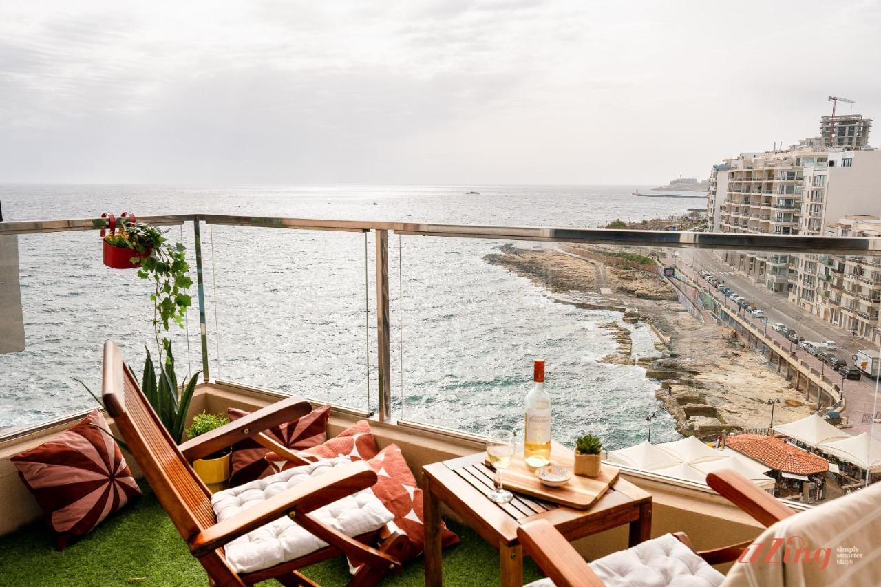 Amazing Seafront Duplex Apartment Sliema Exterior photo